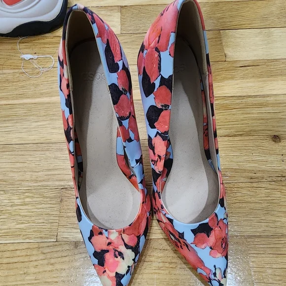 ASOS floral high heel shoes - Picture 6 of 10
